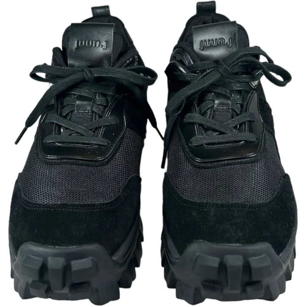 JUUN.J Men's Black Volume Trainer 3 Sneakers‎ Size US7 UK6 EUR 40